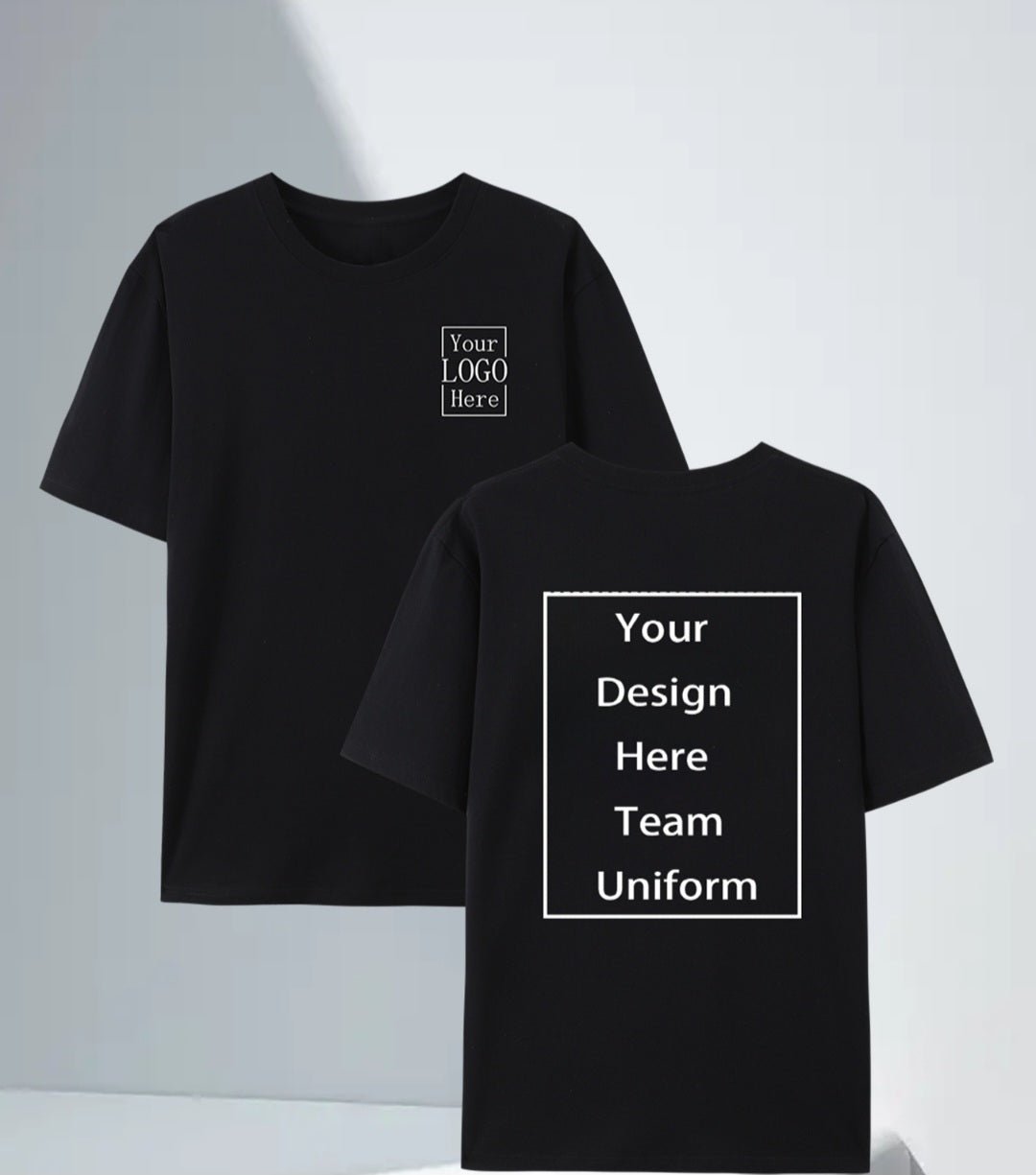 Personalized T-Shirt / Custom Print Men – Any Text or Design - A¥A&