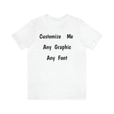 Personalized T-Shirt / Custom Print Men – Any Text or Design - A¥A&