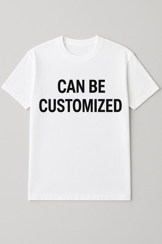Personalized T-Shirt / Custom Print Men – Any Text or Design - A¥A&